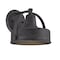 Designers Fountain Portland 9.75in Weathered Pewter Dark Sky 1-Light Outdoor Line Voltage Wall Sconce 33141-WP - alternate 1